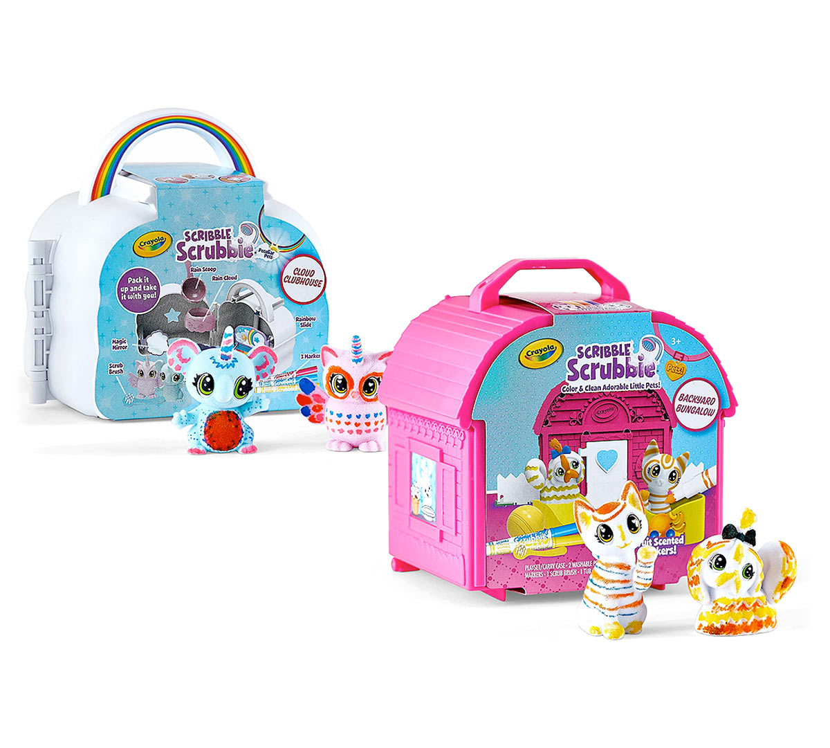 crayola scribble scrubbie cloud playset