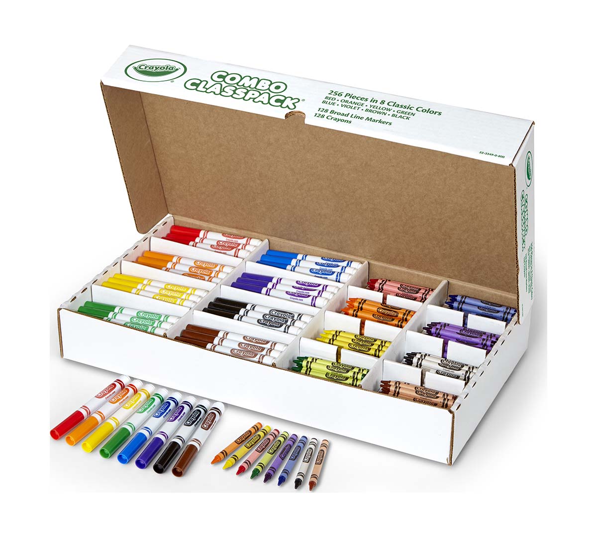 Download Bulk Markers & Crayons, 256 Count Classpack | Crayola.com | Crayola