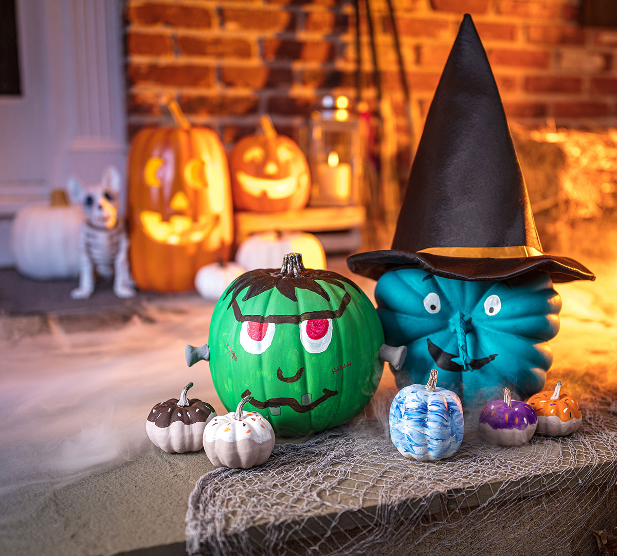 Frankenstein Pumpkin Painting Diy Craft Kit Crayola Com Crayola