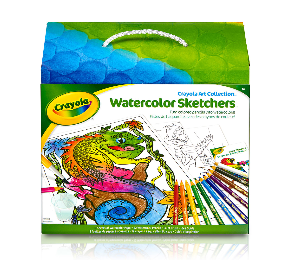 Watercolor Art Set, Watercolor Pencils & Paper Crayola