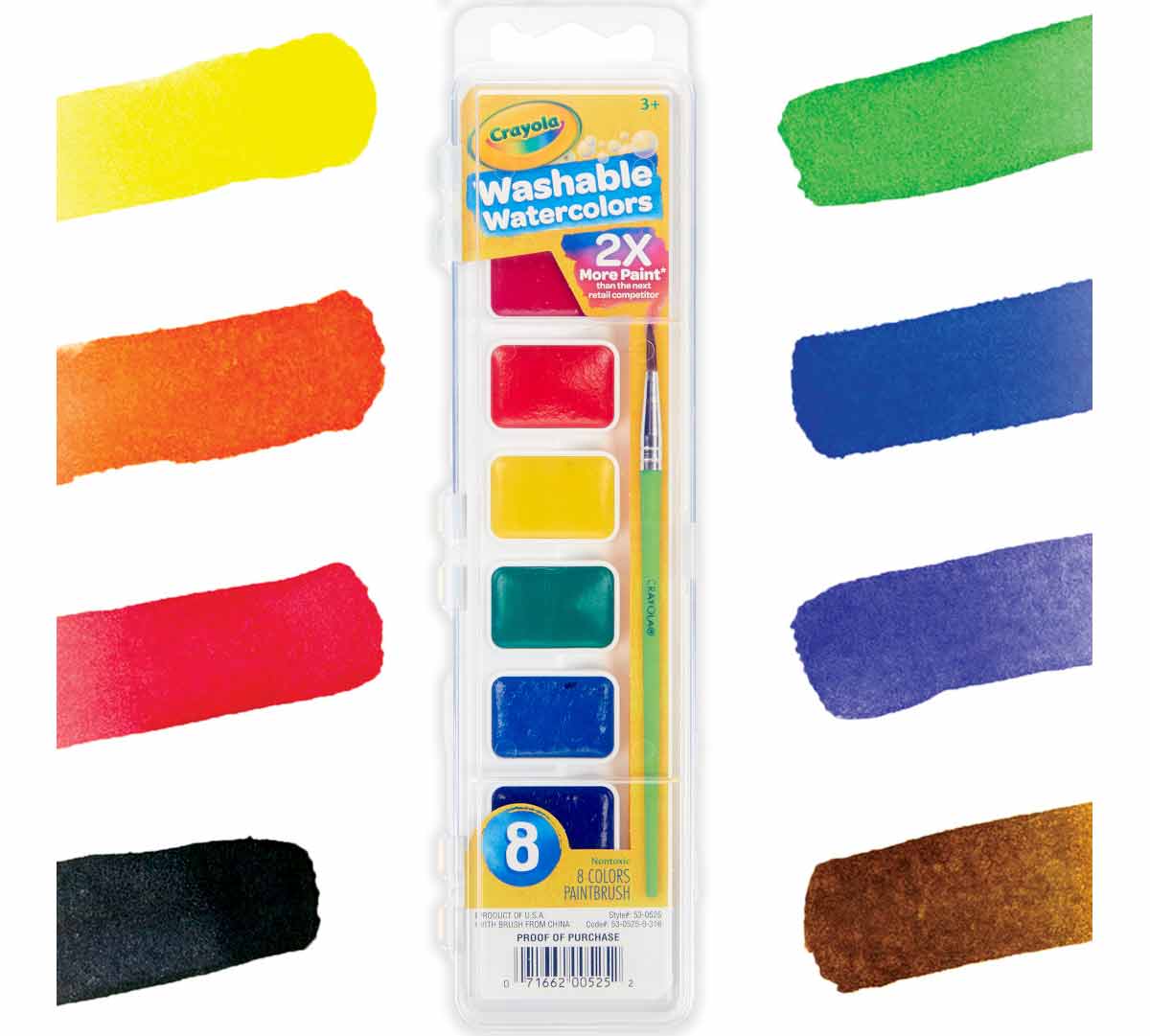 2x Paint Drawing Crayon Pen Colorful Kids DIY Art Supplies Painting Kids Toys 
