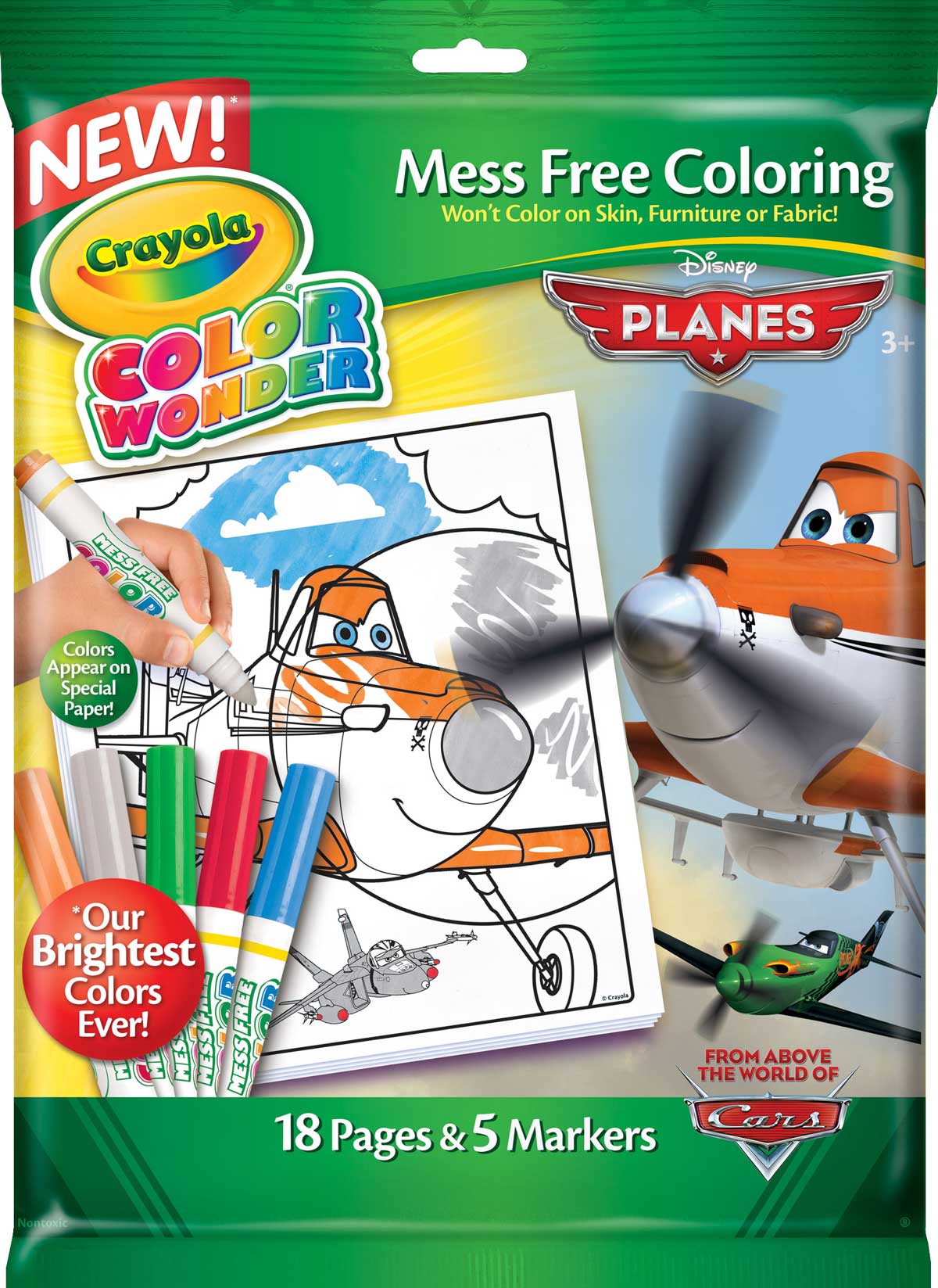 Color Wonder Disney Planes Fire and Rescue 18 Page Book | Crayola