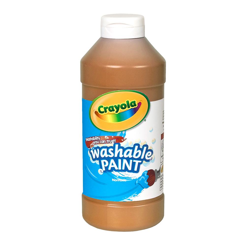 Washable Paint 16-oz. Brown | Crayola