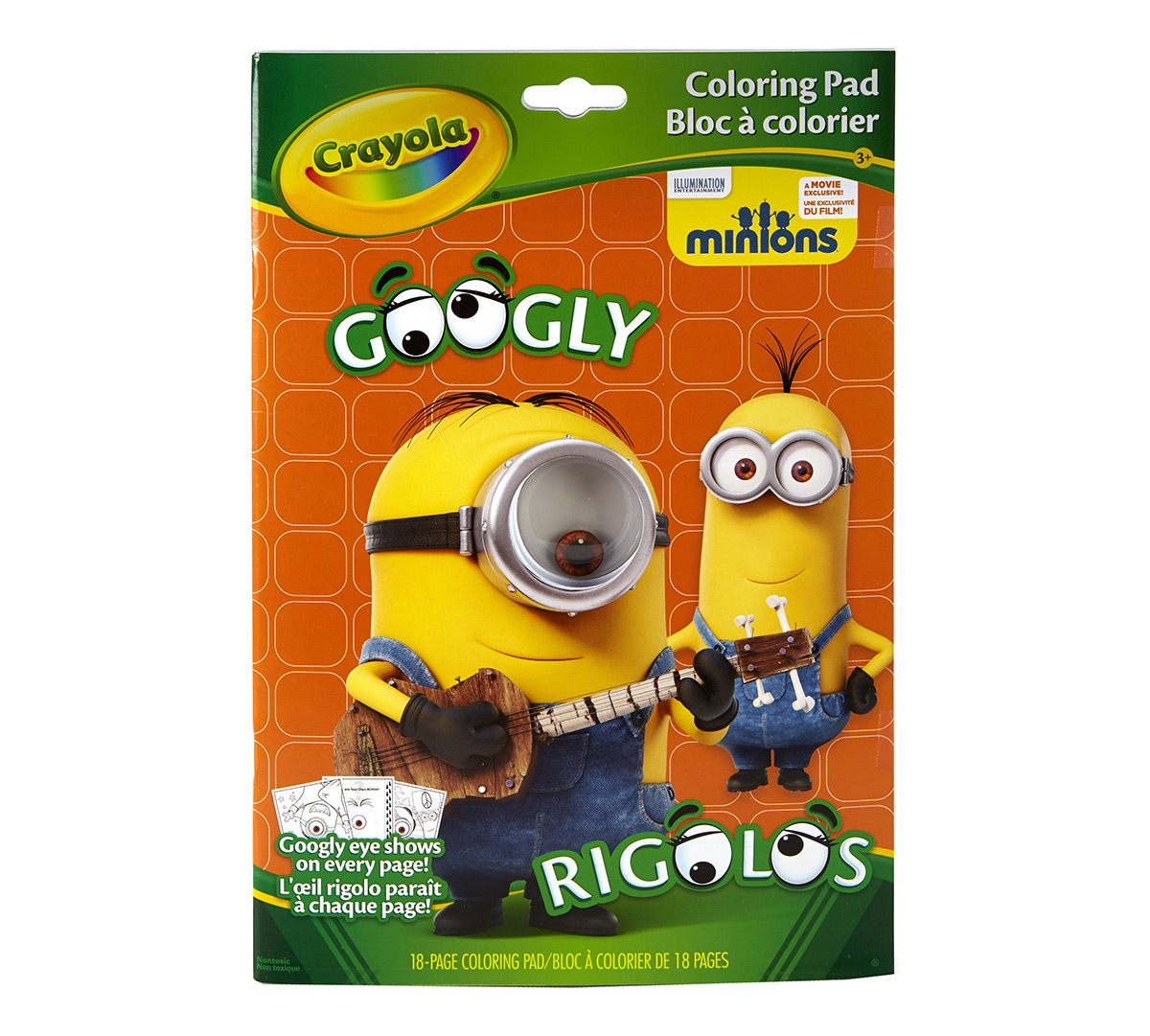 Download Minions Googly Eye Coloring Book | Crayola