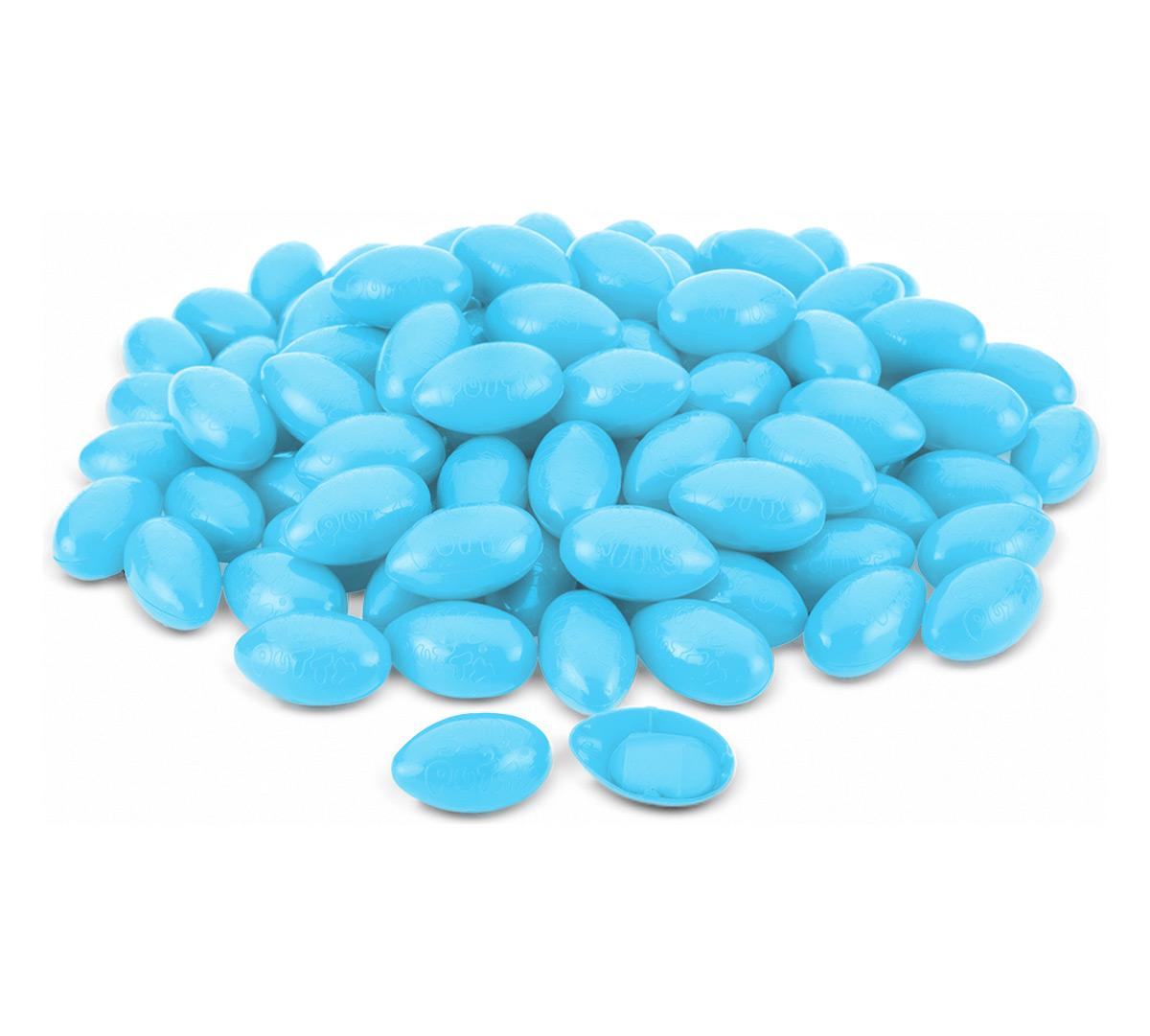 100 count of Original Silly Putty Eggs Sky Blue Eggs Crayola
