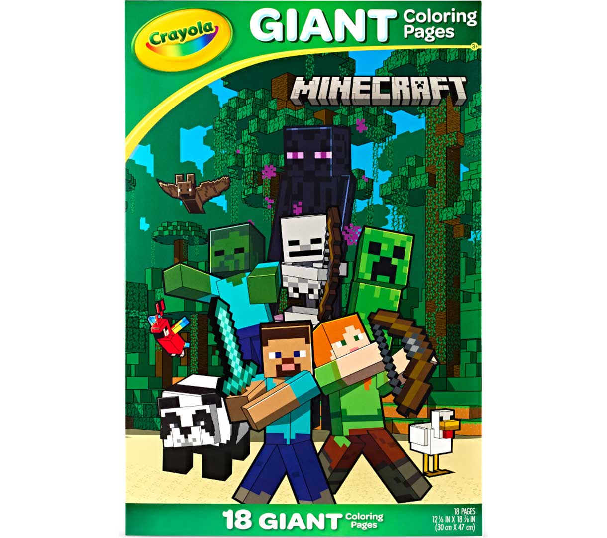 Crayola Minecraft Giant Coloring Pages - 18 Pages | Crayola