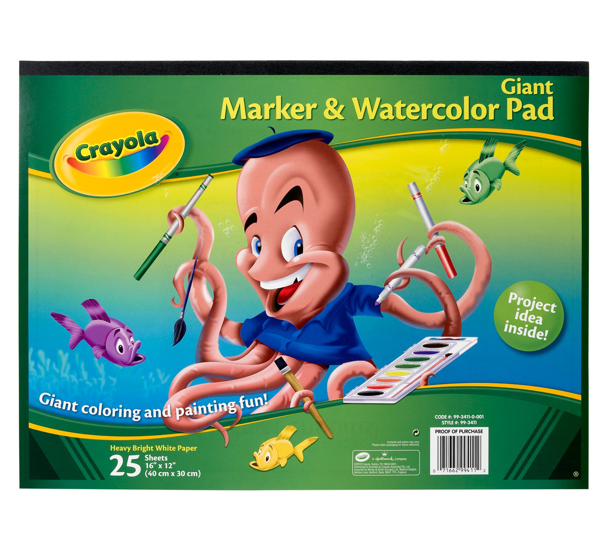 Giant Marker & Watercolor Pad | Crayola