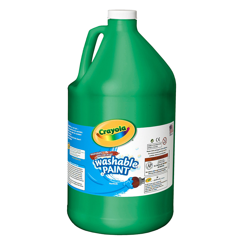 Washable Paint 128oz. Green Crayola