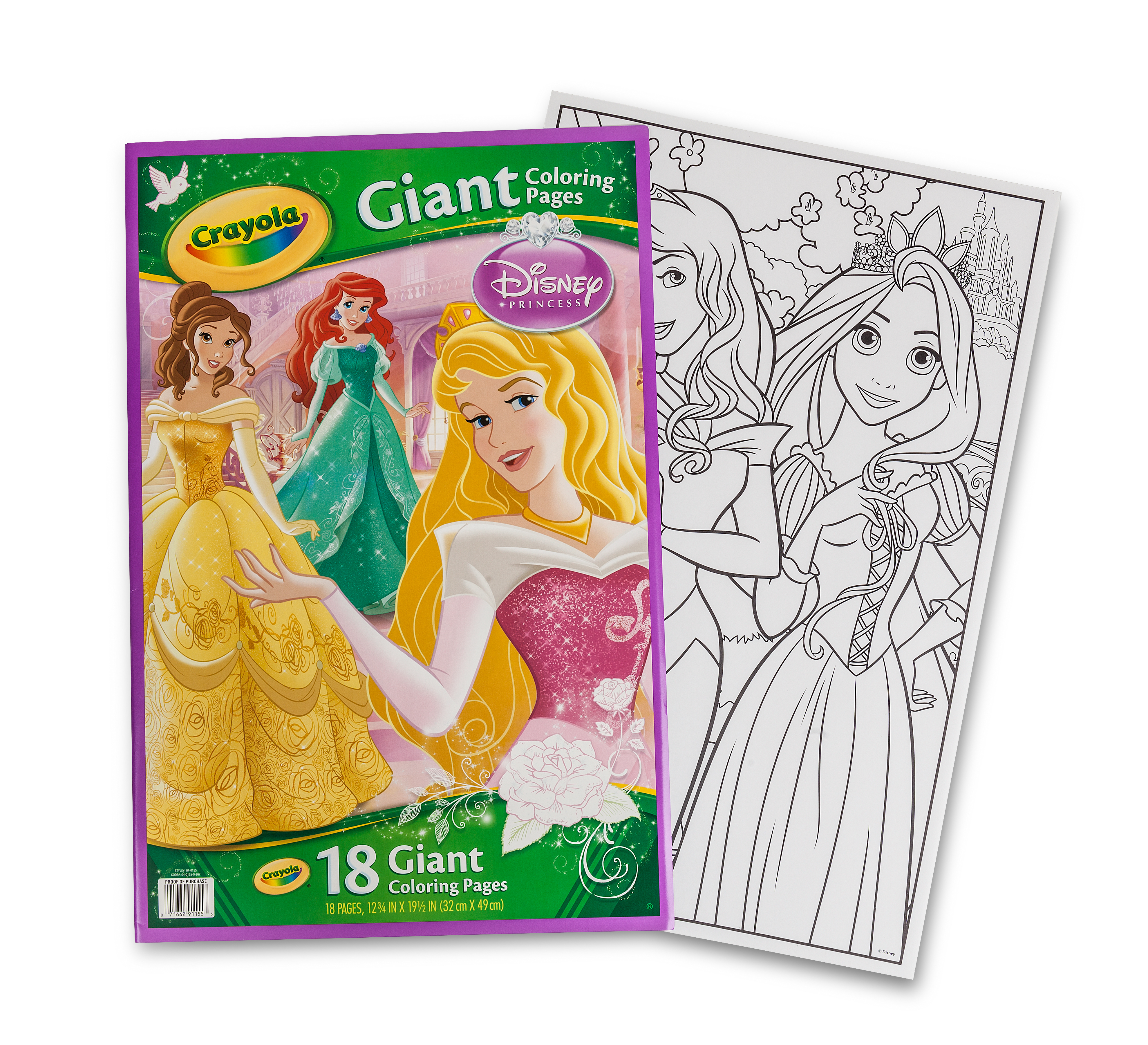 Giant Coloring Pages - Disney Princess | Crayola