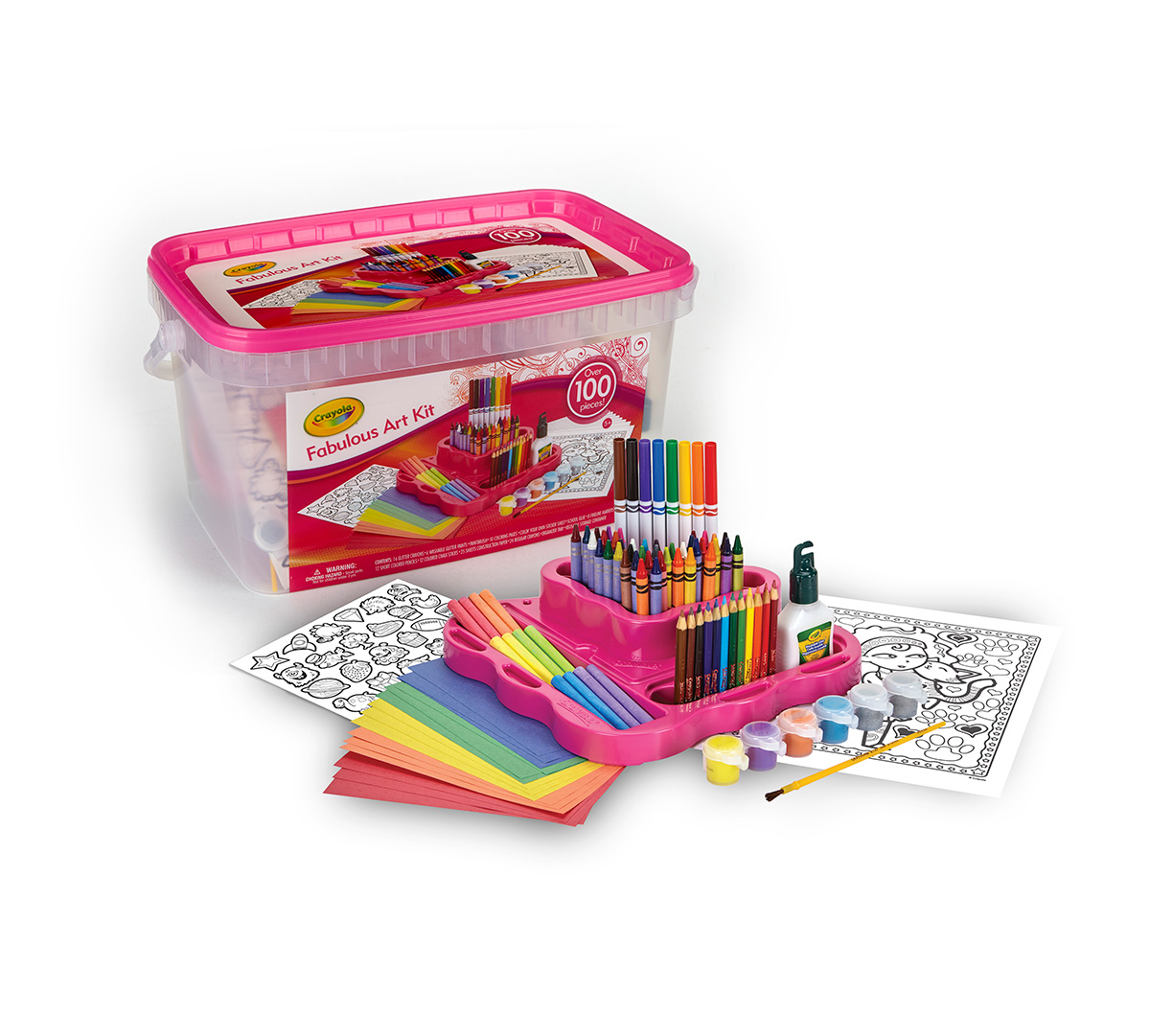 The Crayola Fabulous Art Coloring Kit | Crayola | Crayola