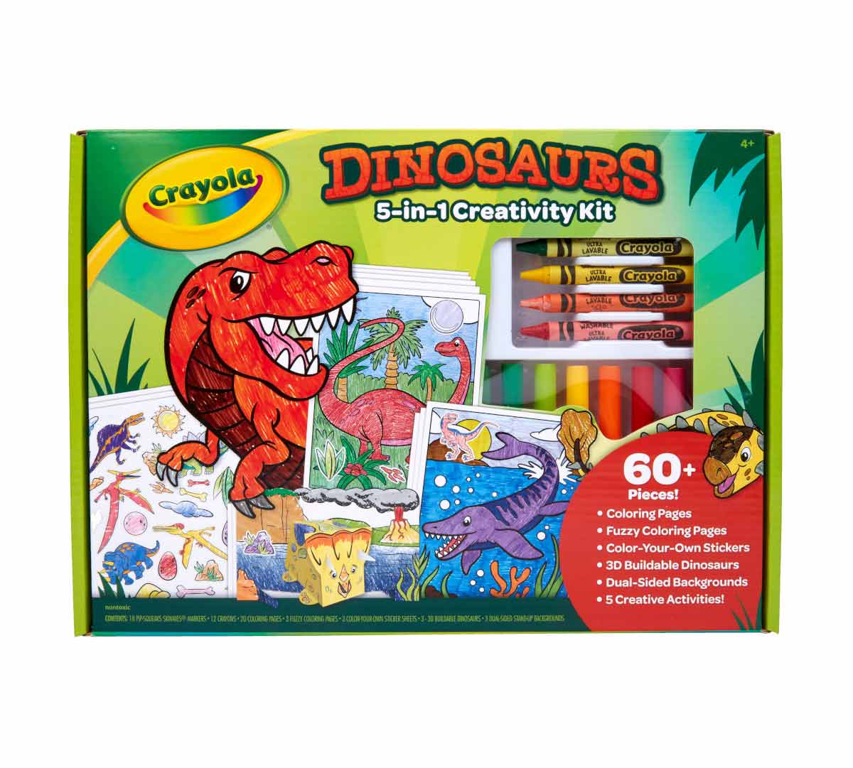 10 Dinosaurs Party favors to paint. Creative, DIY. Boys Girls 2,3