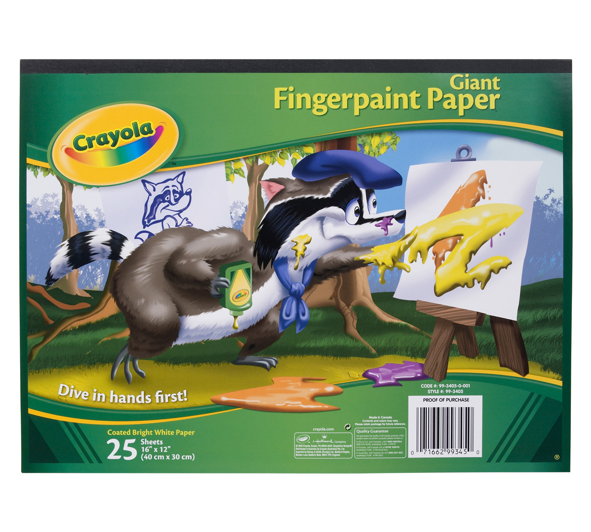 Giant Fingerpaint Paper | Crayola