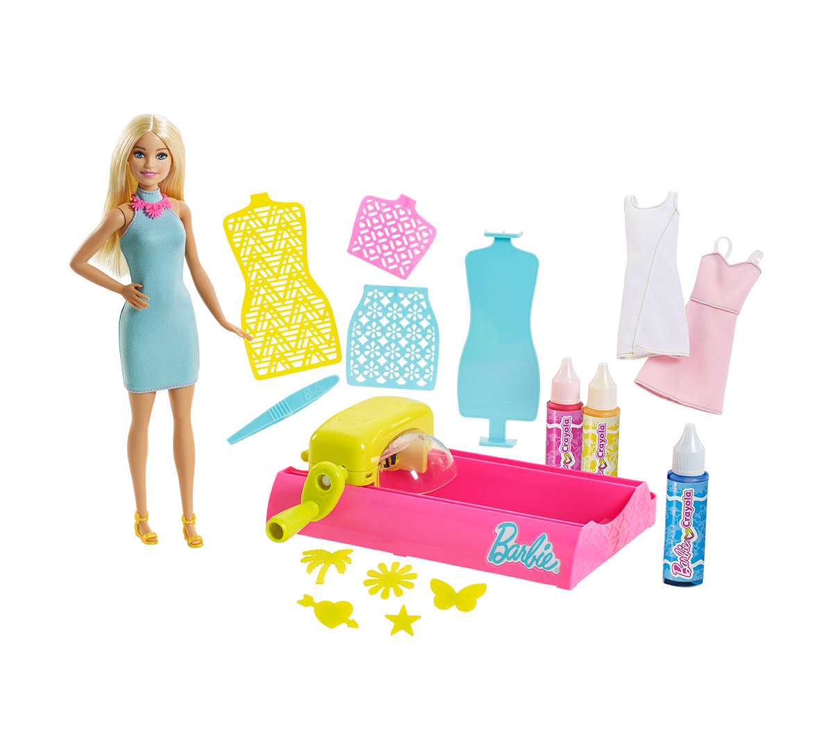 Barbie® Crayola® Color Magic Station Doll & Washable Paint Set, Fashion