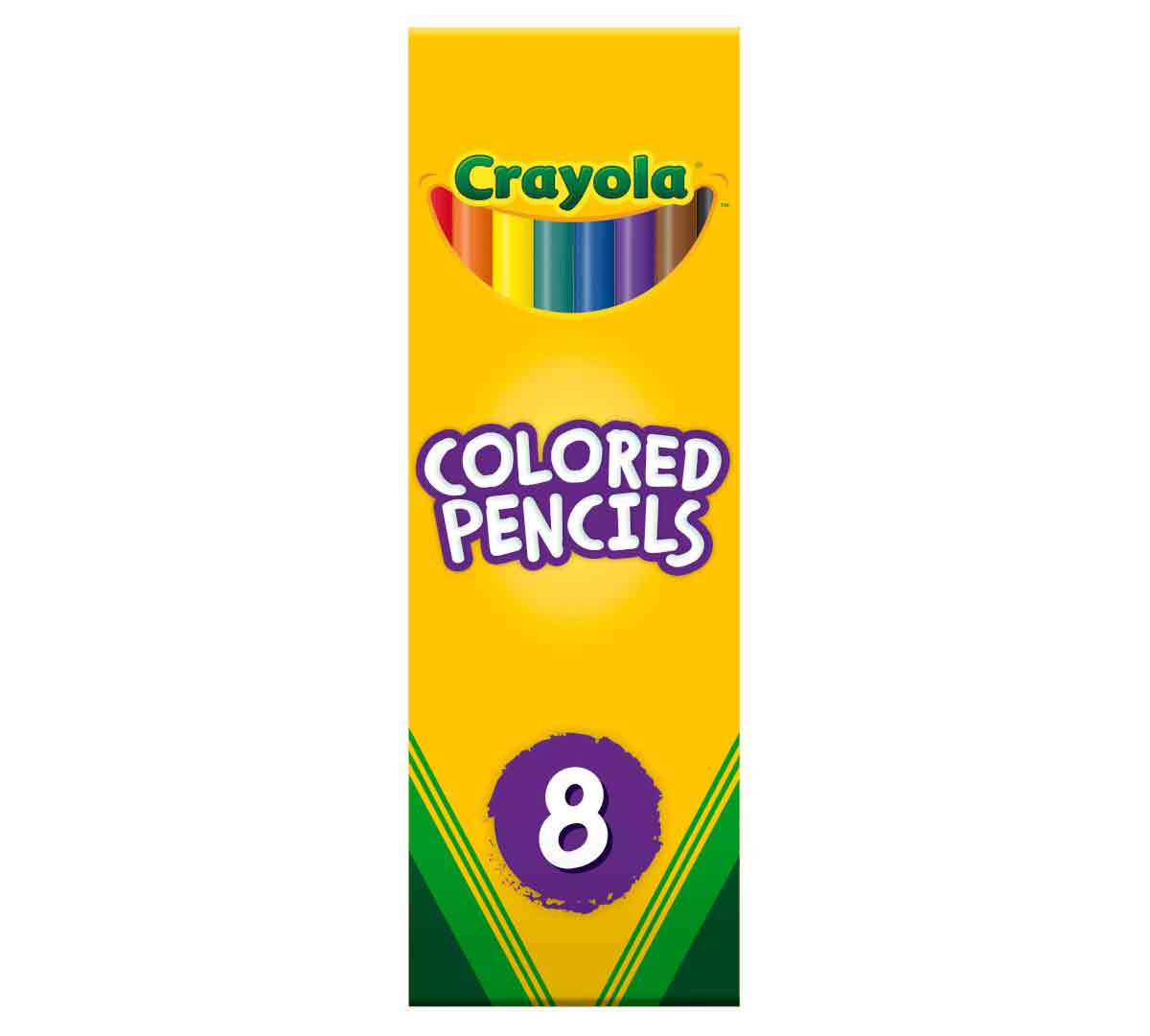 Colored Pencils-8 Ct Assorted by Crayola: Colored Pencils