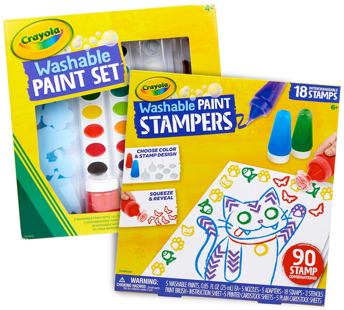 Download 2-in-1 Washable Paint & Paint Stamper Set | Crayola.com | Crayola