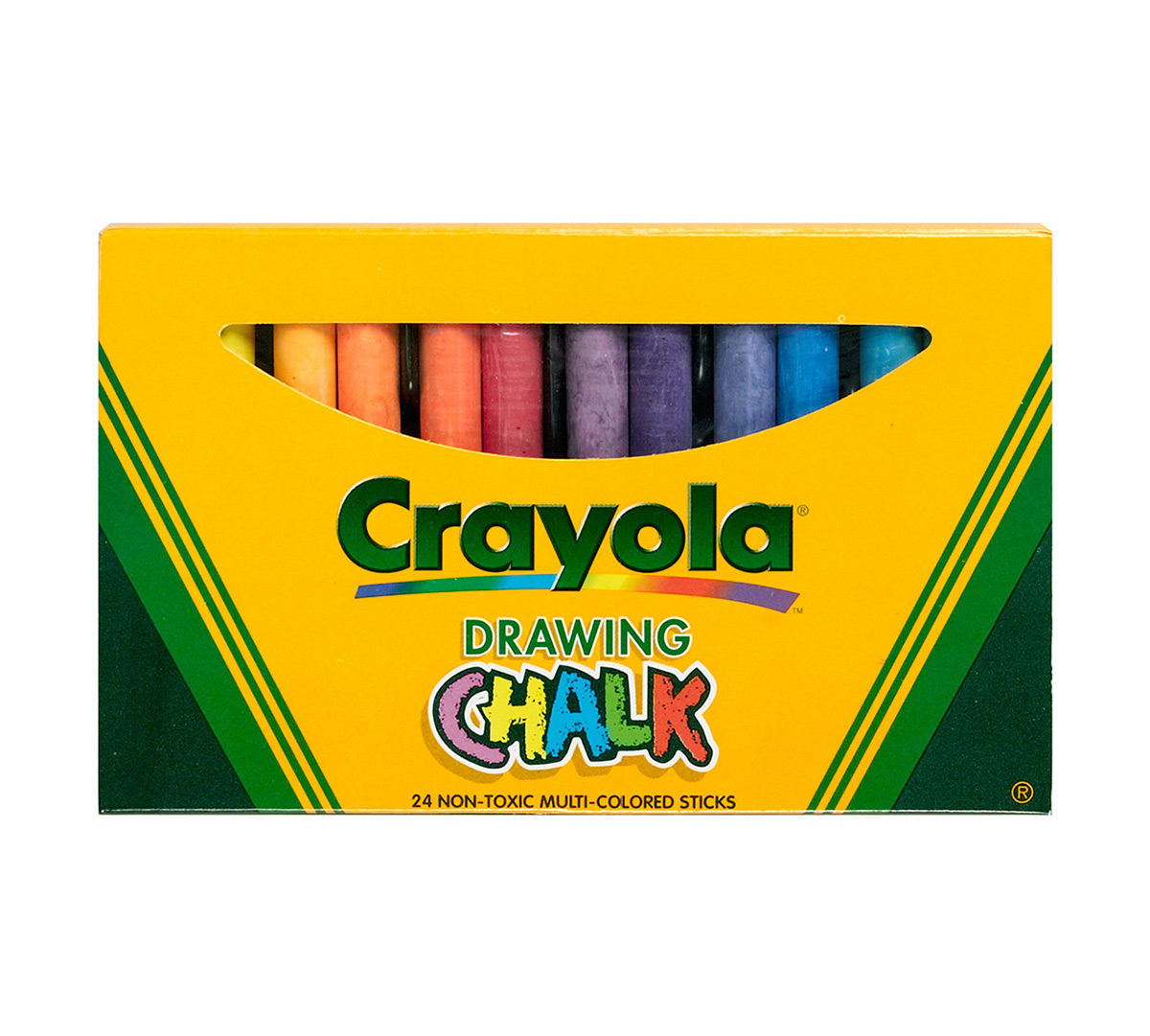 crayola colored drawing chalk