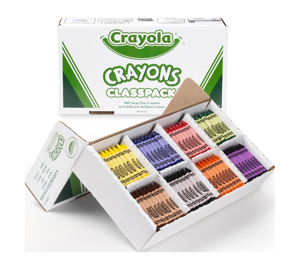 8 Count Crayola Crayons Bulk - Museonart