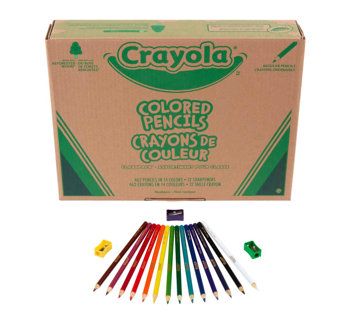 Crayola 462-Piece Class Pack Colored Pencils - 462 / Pack Crayola 462-Piece Class Pack Colored Pencils - 462 / Pack