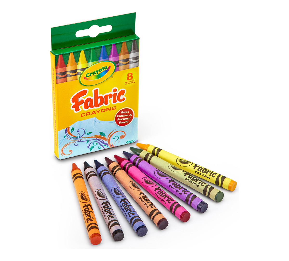 Download Fabric Crayons 8 ct. | Crayola