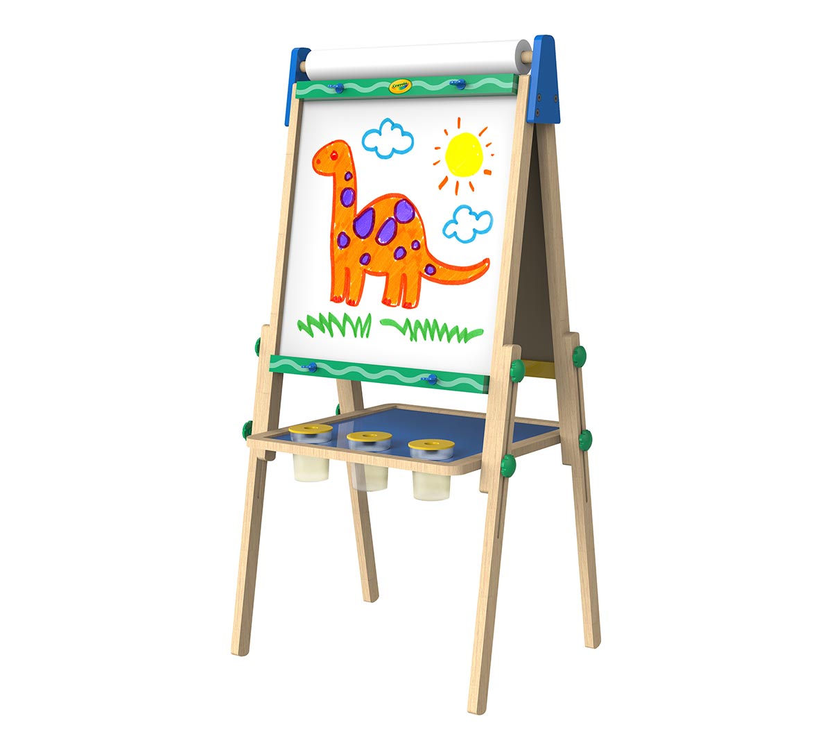 Crayola 2 Sided Easel Drawing Board Art Craft Childrens Play Room Painting Gift 