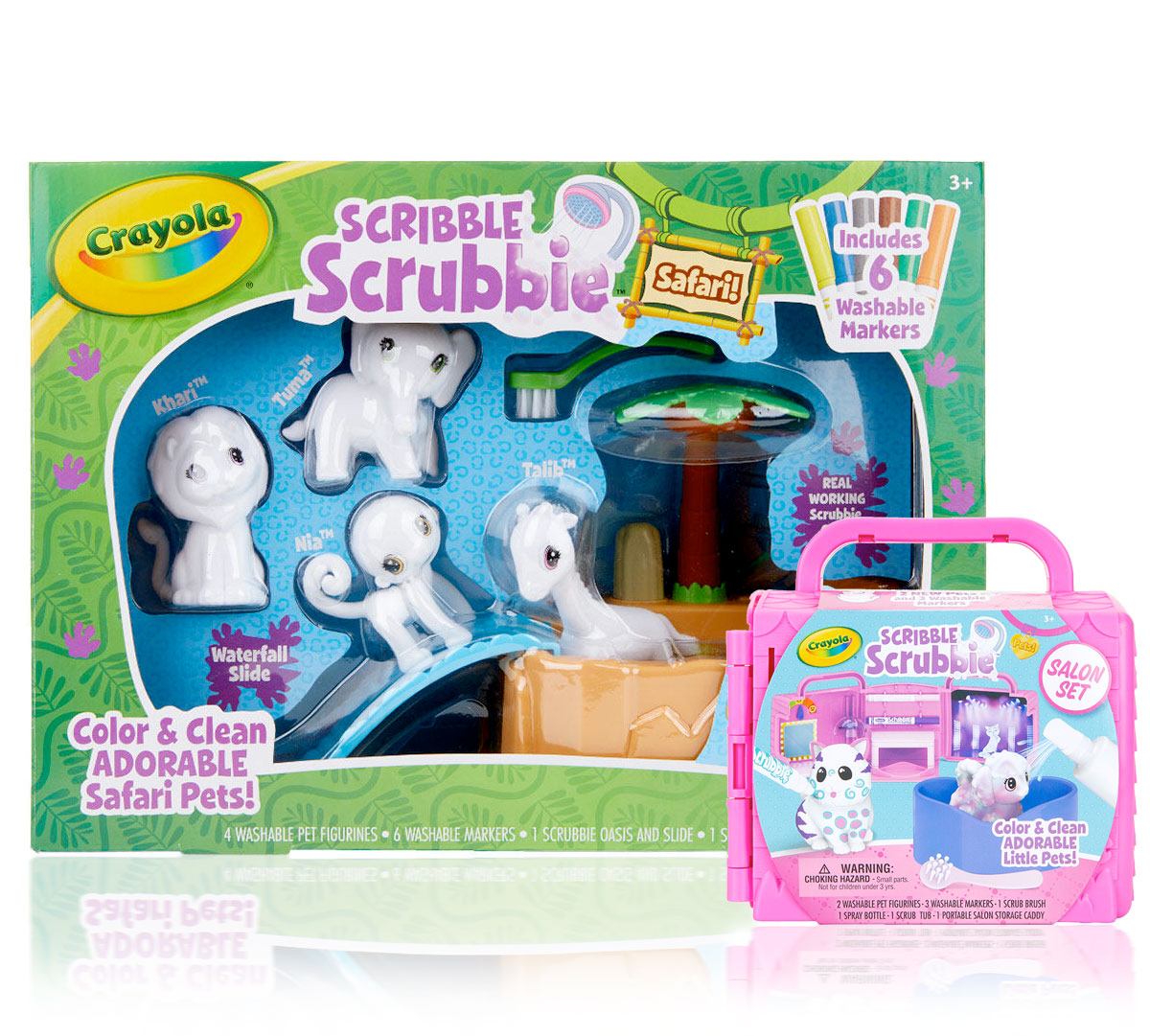 crayola washimals pet salon playset