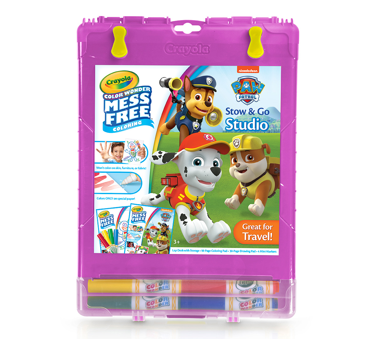 Crayola Mess Free Color Wonder Stow Go Studio Great For