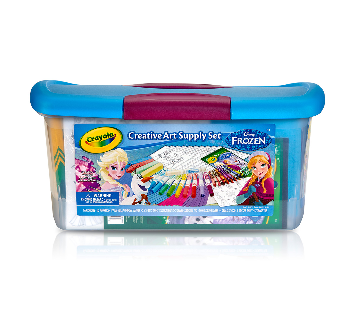 Download Frozen Creativity Tub, 87 Coloring Pages & Art Supplies | Crayola.com | Crayola