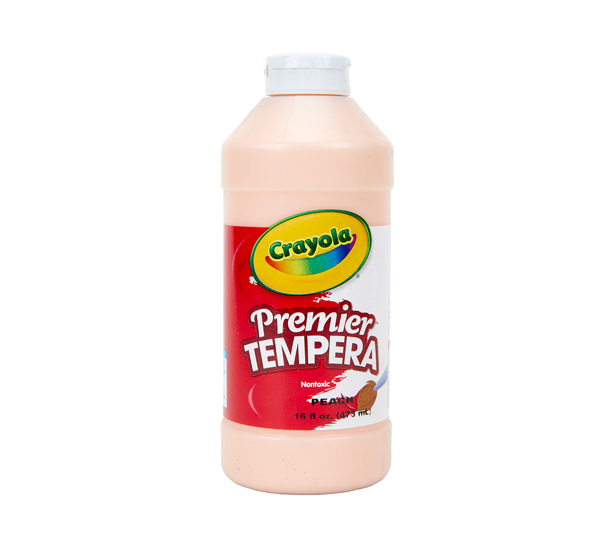 Premier Tempera Paint, Peach, 16 oz Bottle