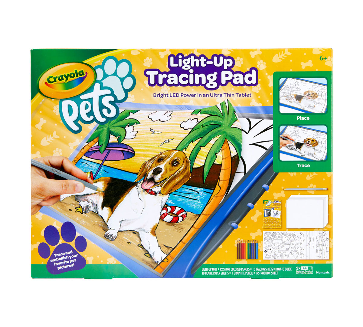 light up tracing table