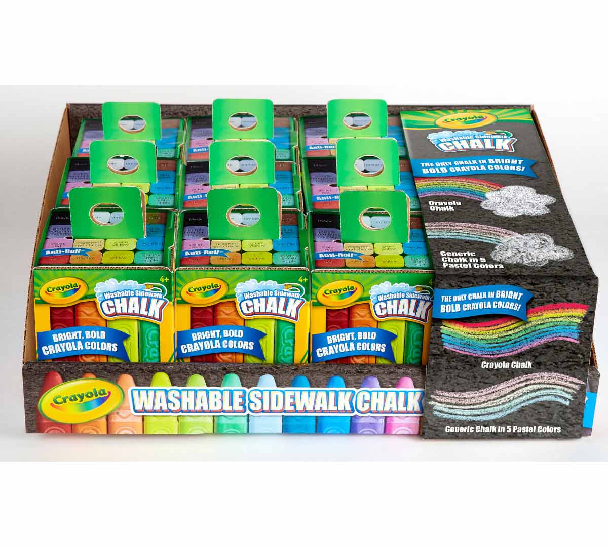 sidewalk chalk storage