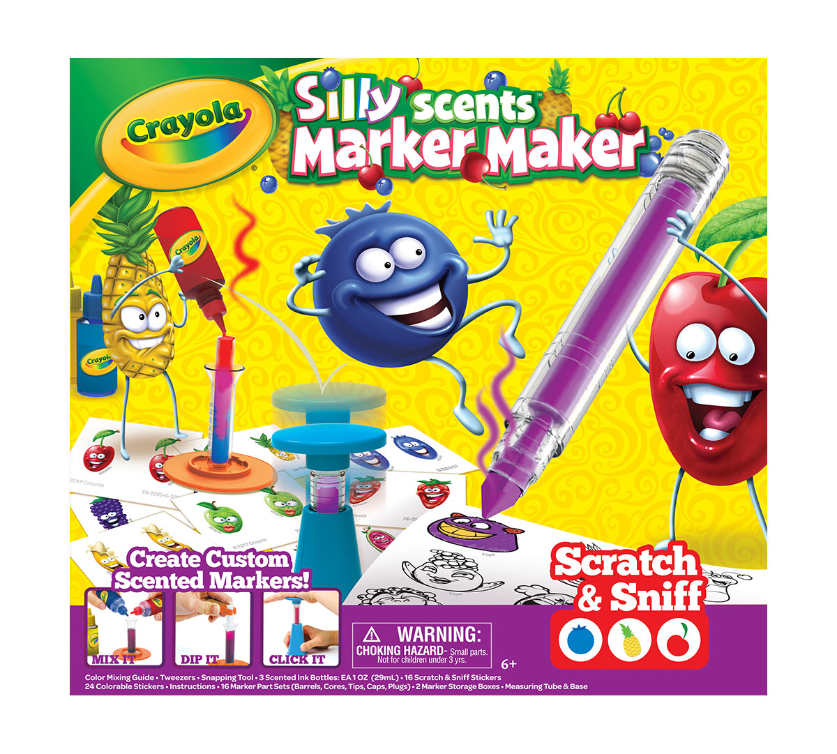 Crayola Marker Maker Color Mixing Chart