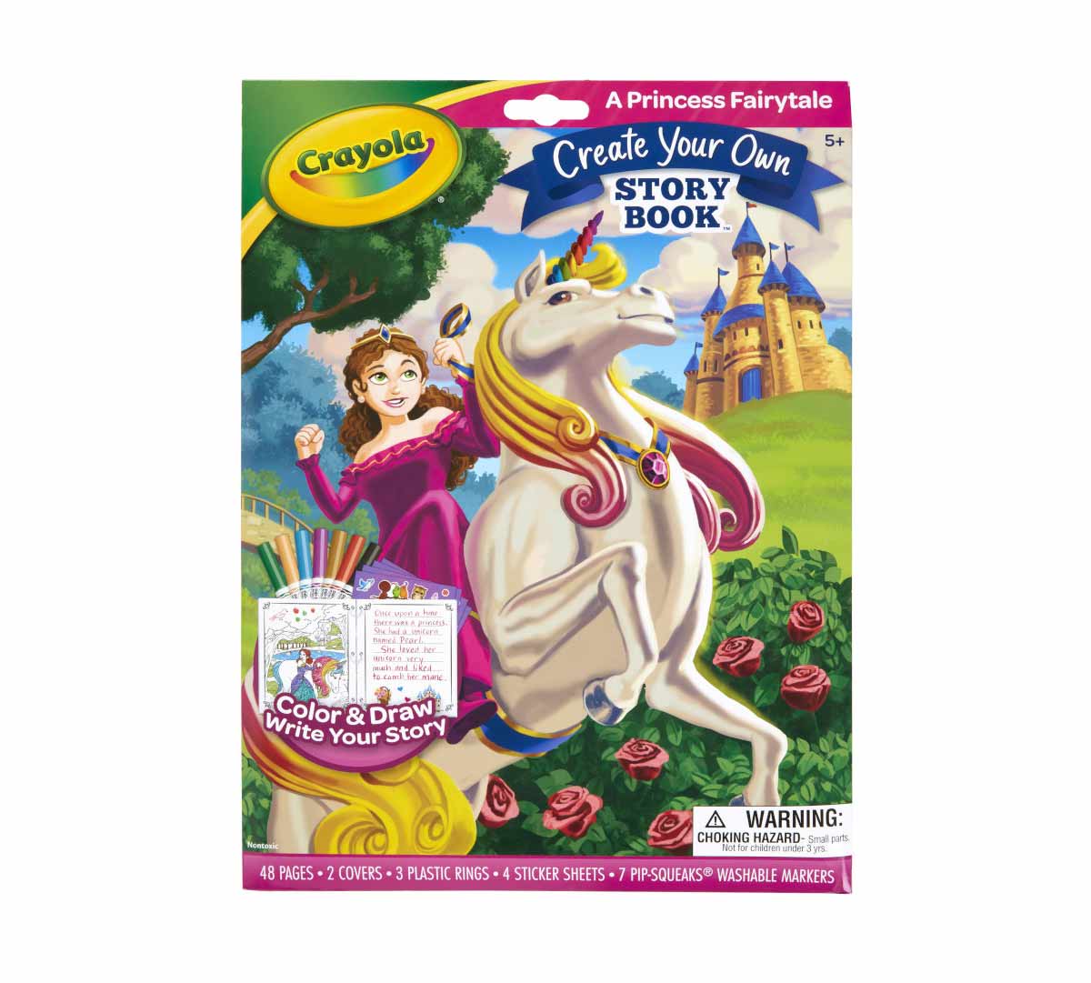 Unicorn Sticker Book: Cute Colorful Blank Sticker Book For Girls 4