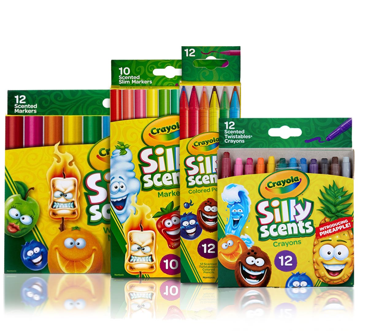 Download Silly Scents Coloring Set, Scented Art Supplies| Crayola.com | Crayola