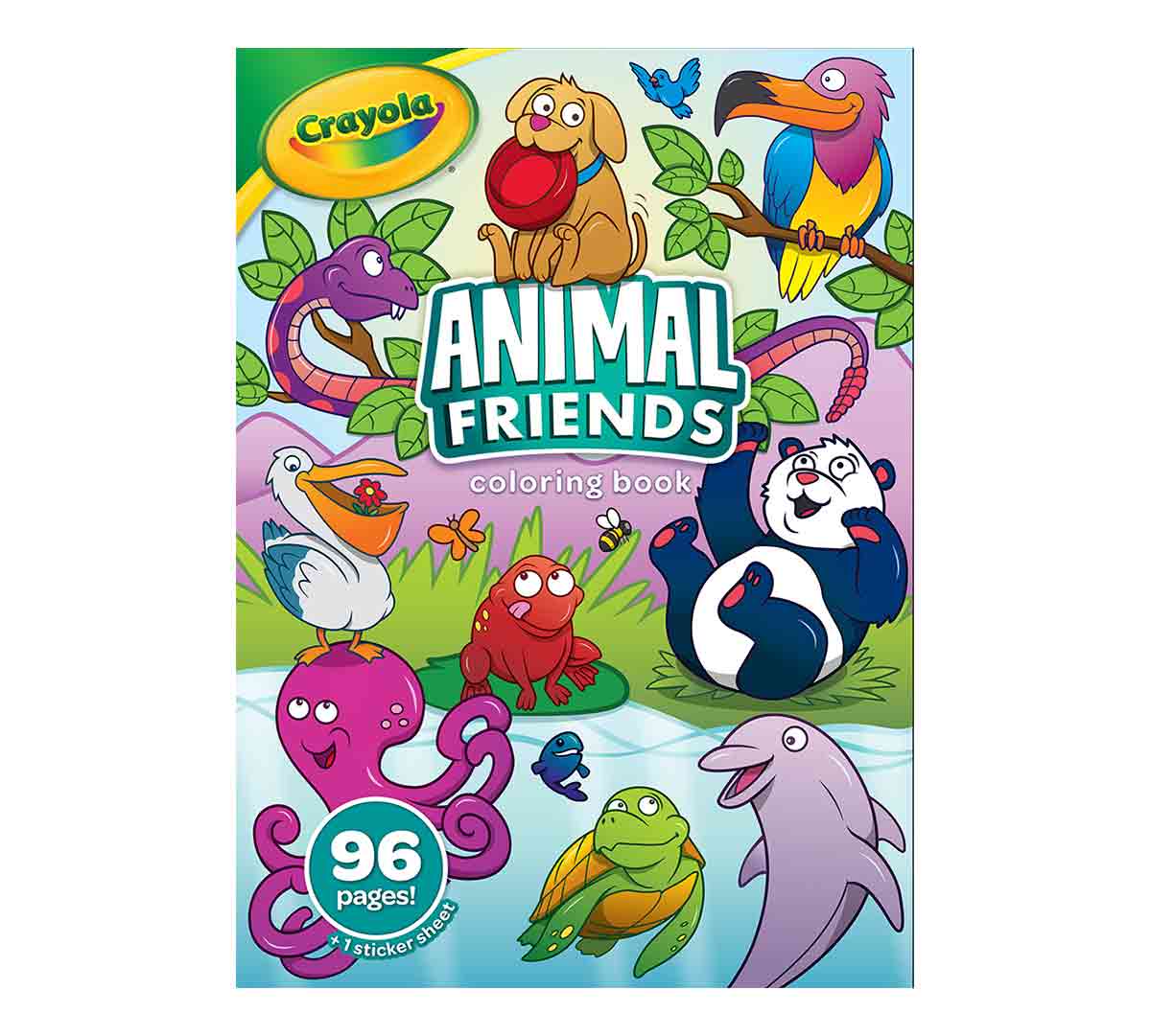 Animal Friends Coloring Book, 20 Pages   Crayola.com   Crayola