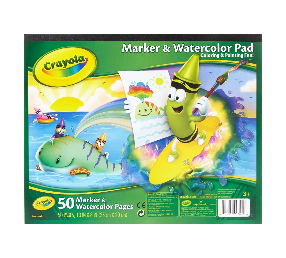 Download Marker & Watercolor Pad | Crayola