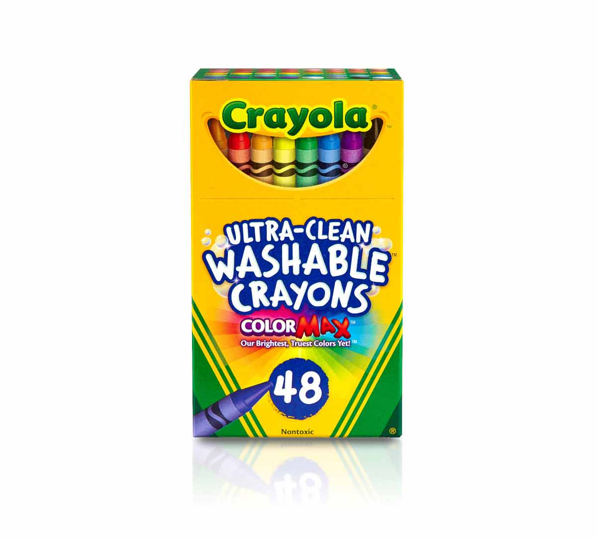 Crayola Ultra-Clean Washable Crayons (review) 