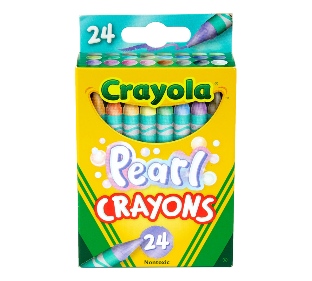 Glitter and Pearl Crayons 8 count each