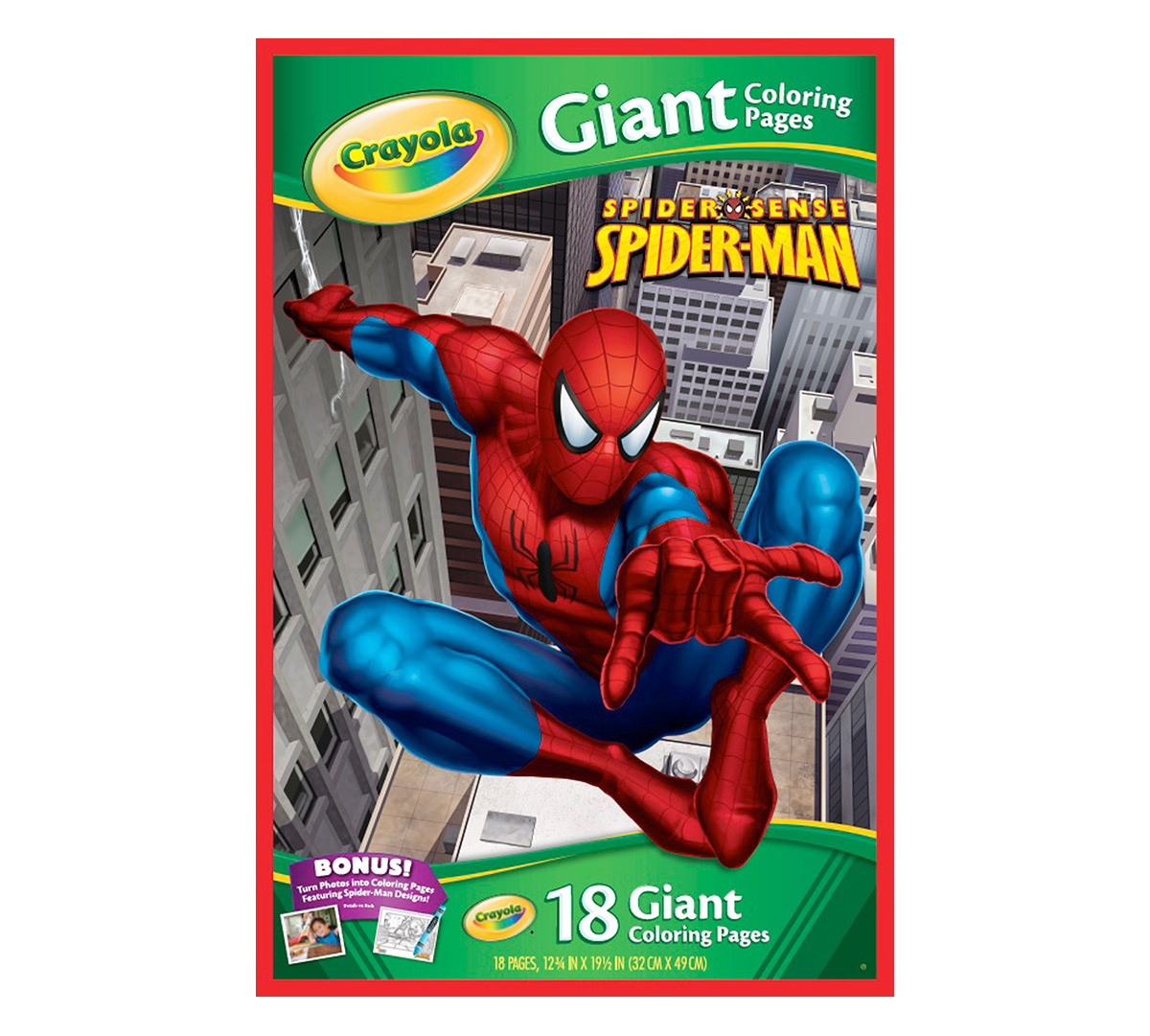 660 Crayola Giant Coloring Pages Spiderman Download Free Images