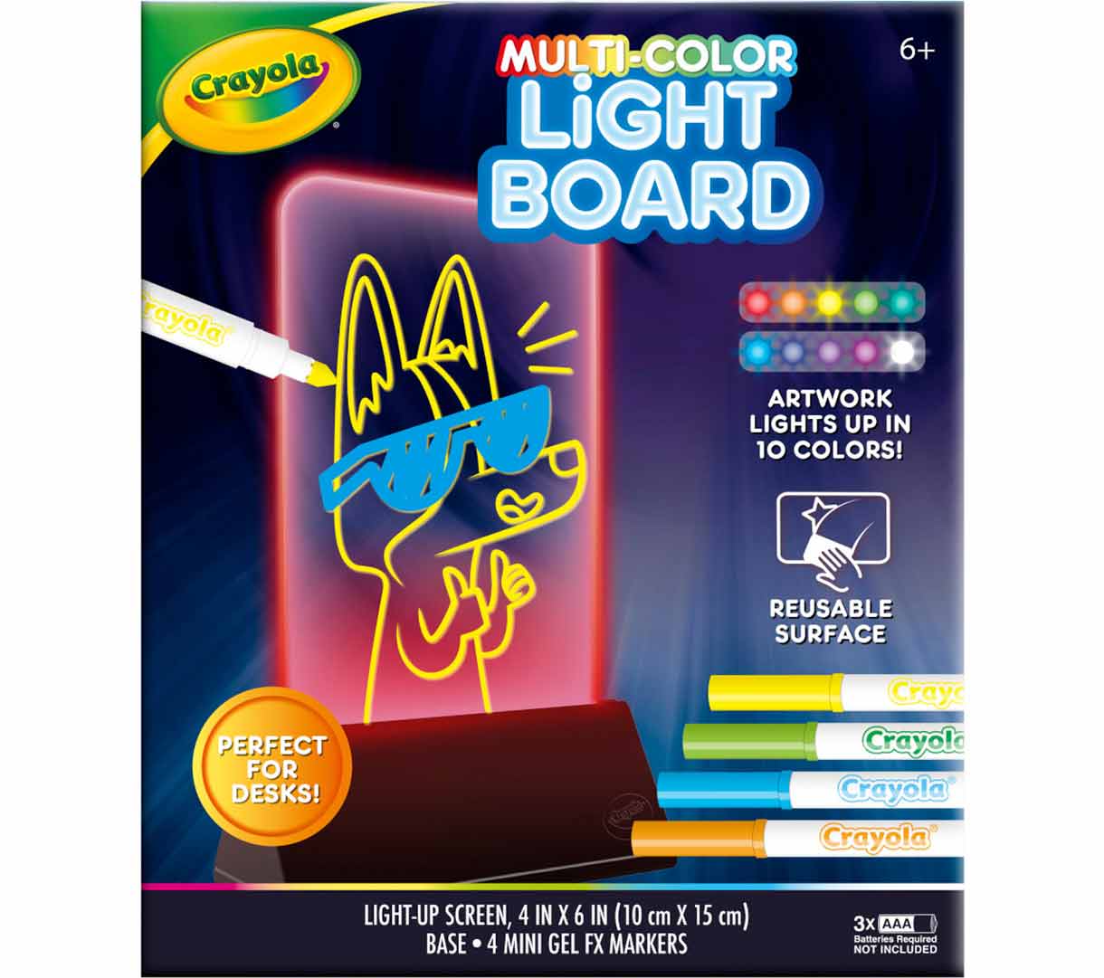 Kids Doodle Light Board - Multi Color