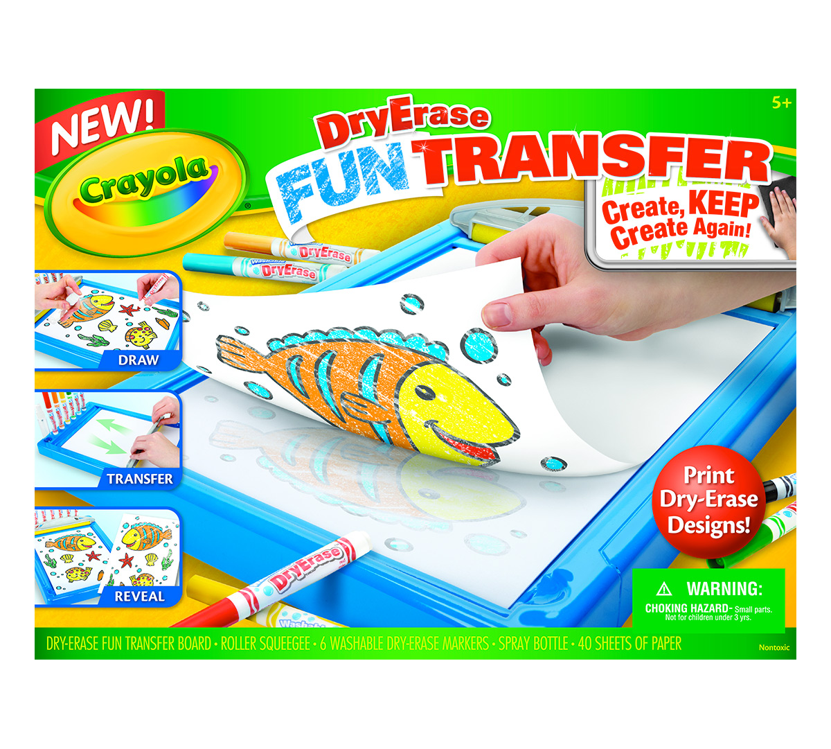 Download Dry Erase Fun Transfer | Crayola