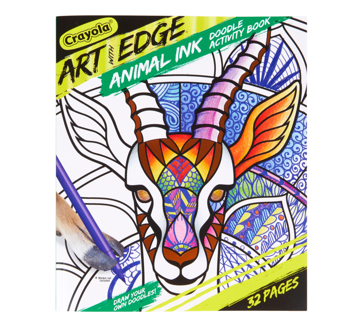Jungle Animal Coloring Book, Adult Coloring | Crayola.com | Crayola