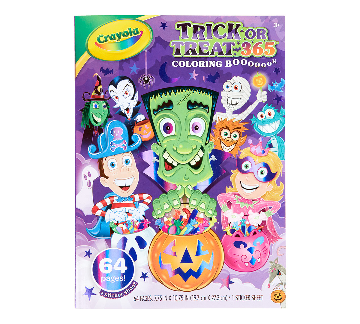 Download Halloween Coloring Book Trick Or Treat Crayola Com Crayola