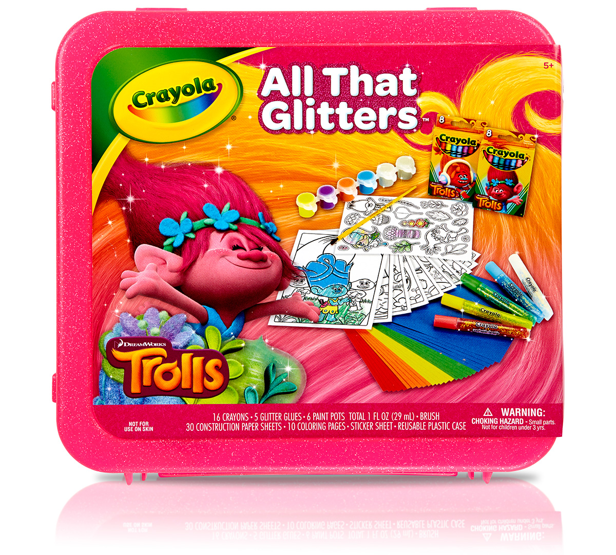 Download Trolls Glitter Art Set, Crafts for Kids| Crayola.com | Crayola