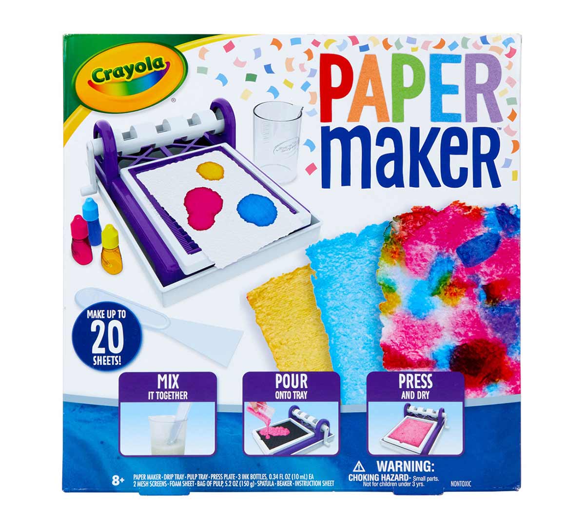 Crayola DIY Marker Maker Washable Markers Set 25 Pieces, Child Ages 8+