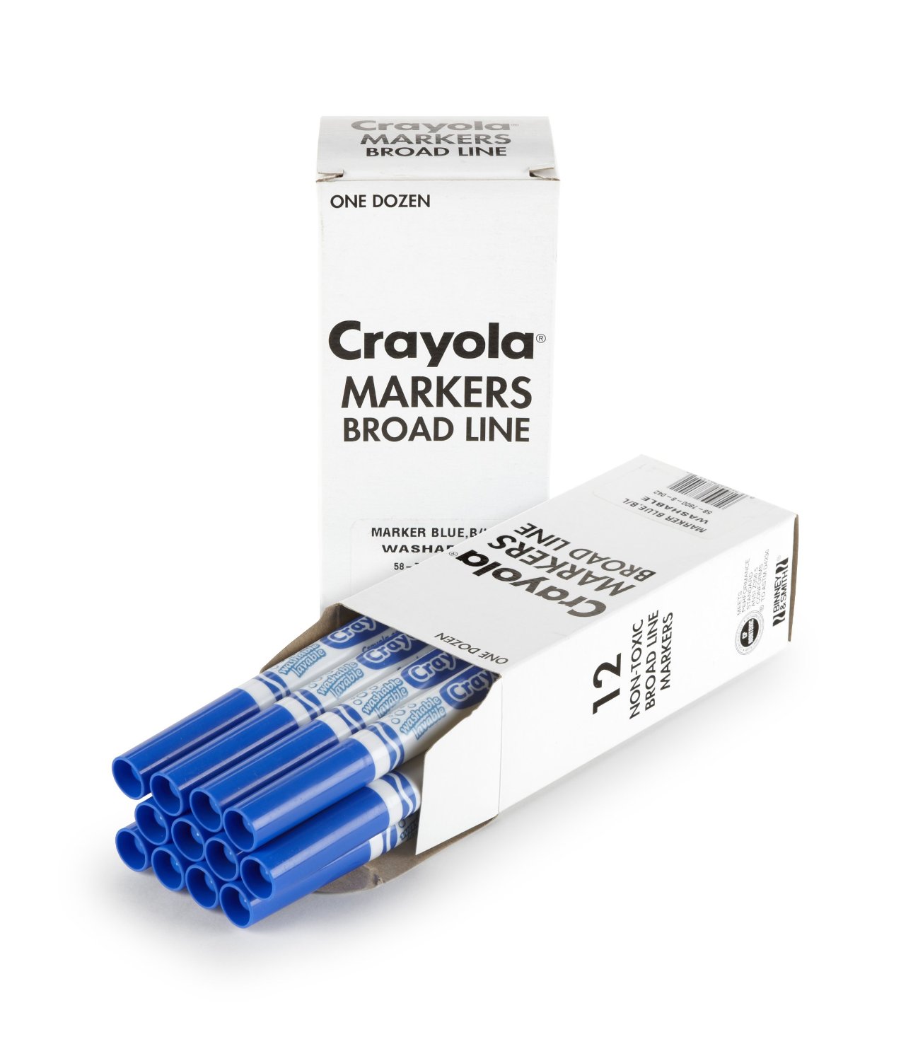 Crayola® Large Crayons, 12 Pack, Blue (52-0033-042) - Yahoo Shopping