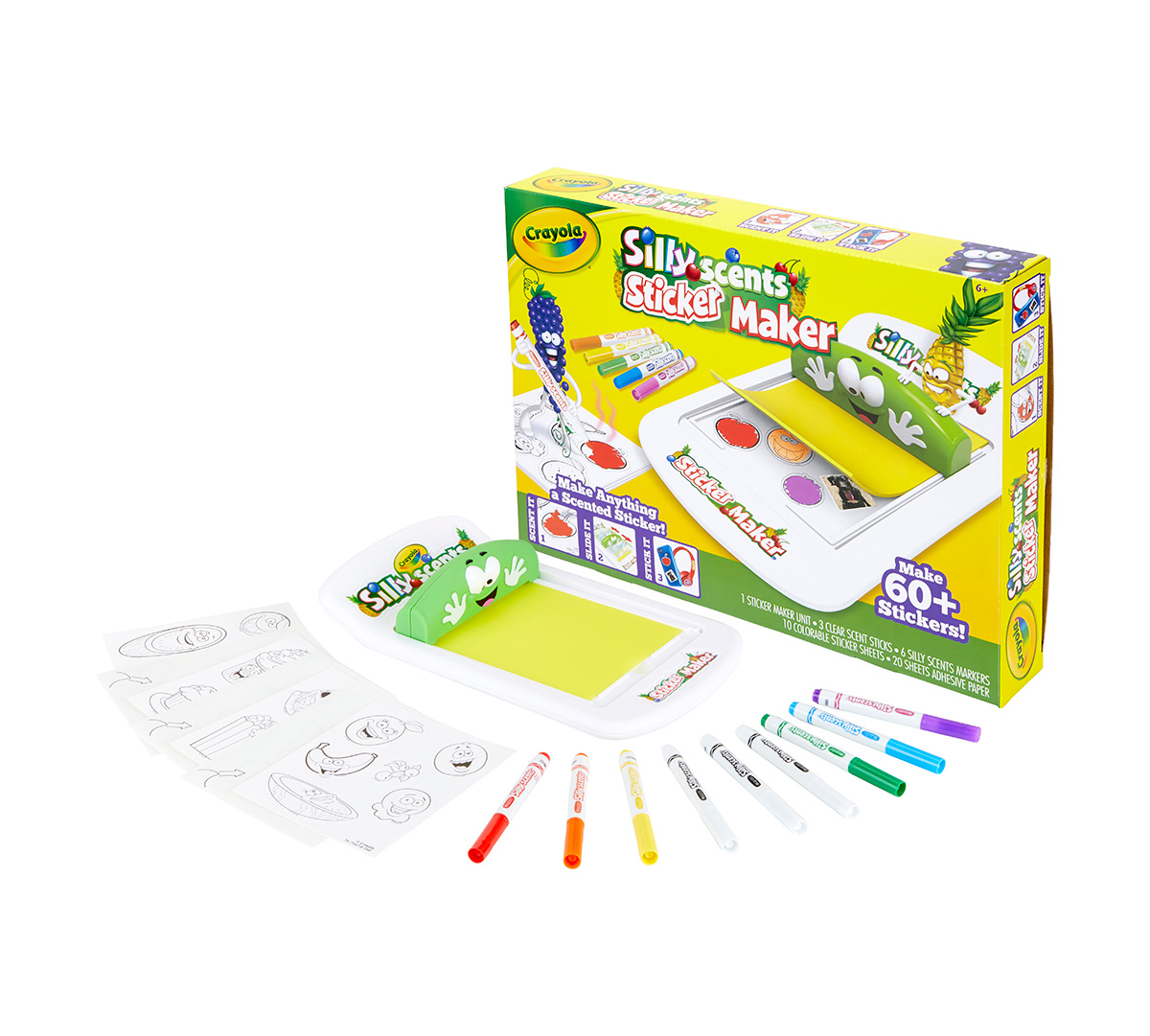 Download Crayola Silly Scents Sticker Maker, Kids Gift | Crayola ...