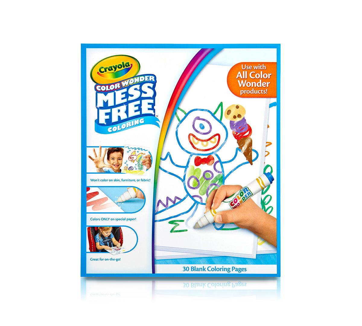 Color Wonder Paper, 30 Mess Free Coloring Sheets | Crayola.com | Crayola