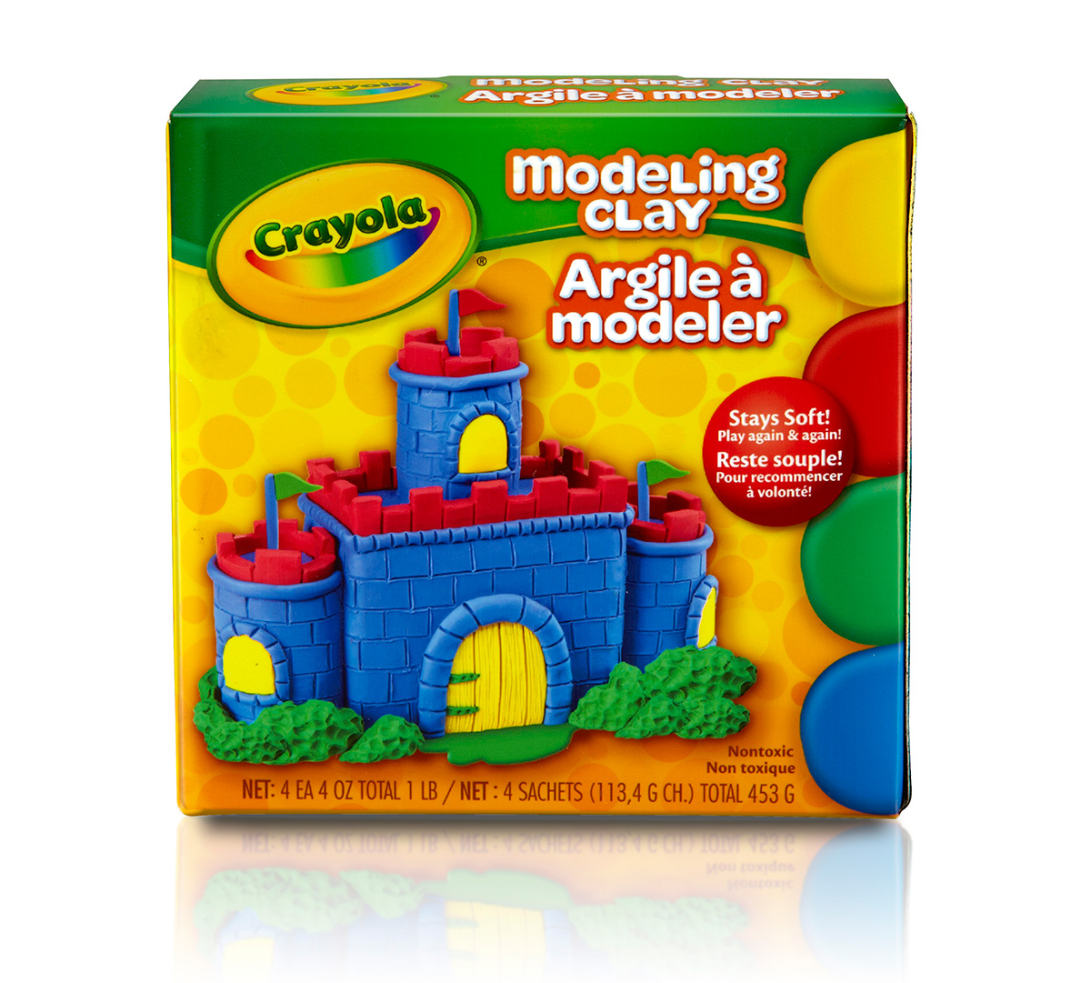 Crayola Modeling Clay for Kids - 4 Primary Colors
