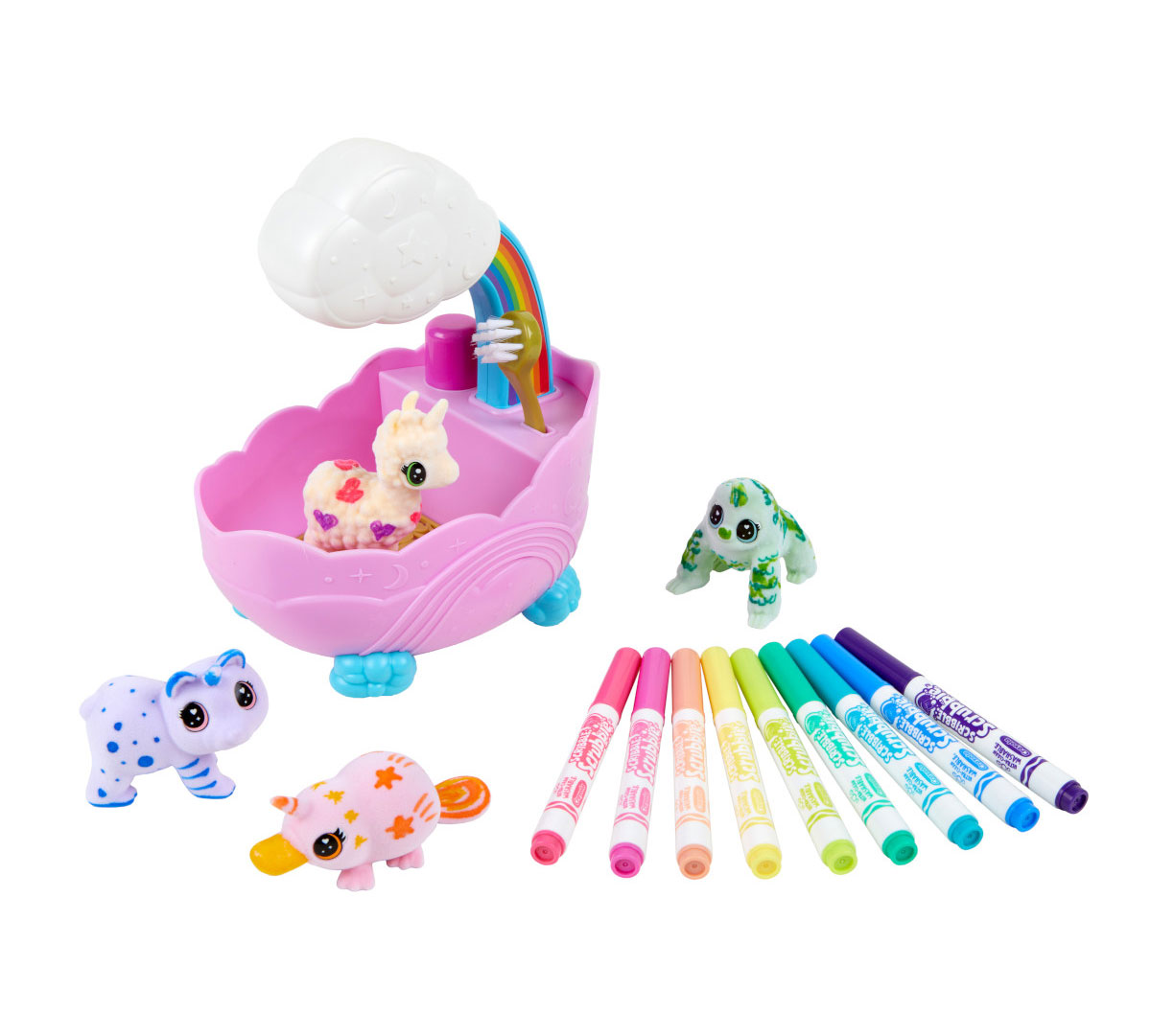 Scribble Scrubbie Peculiar Pets Rainbow Playset