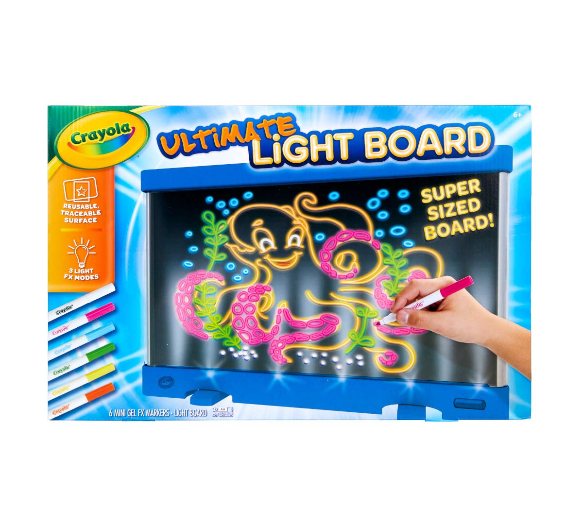 Crayola Light Up Tracing Pad Blue : : Toys & Games